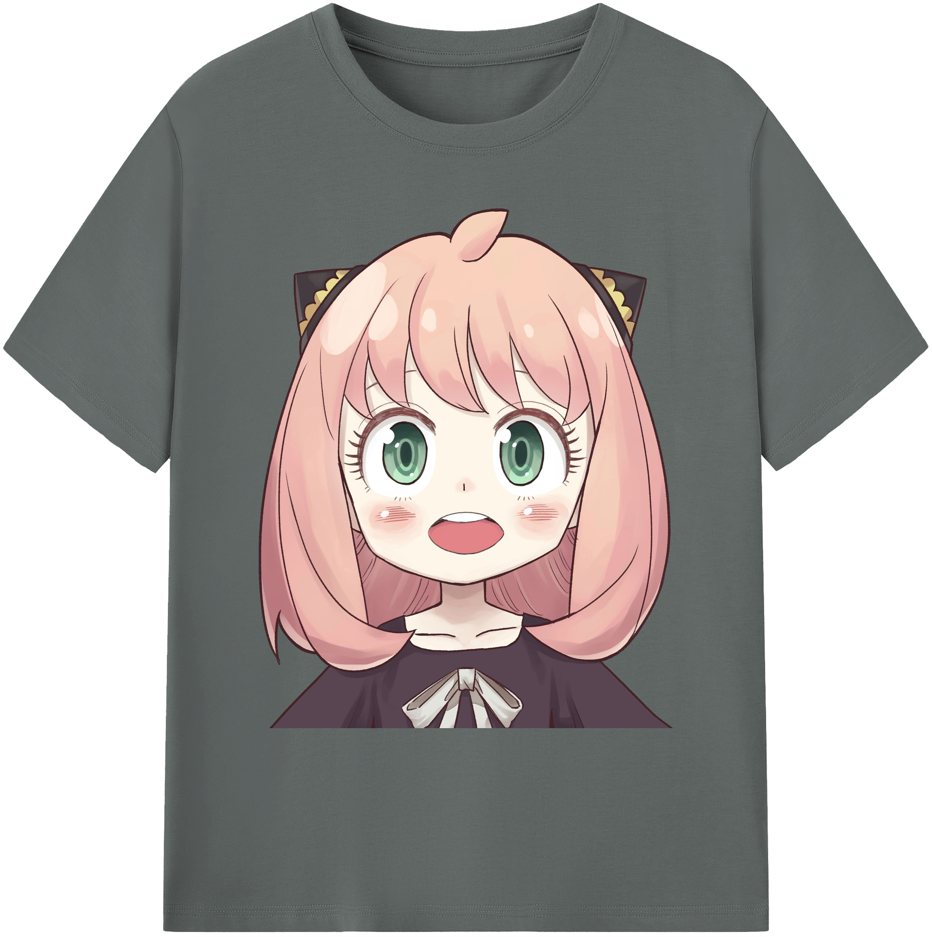 （画像用） SPY×FAMILY间谍家家酒 綿100％ メンズ半袖Tシャツ｜肌触りやわらか＆通気性